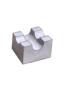 2side cover block medium size
